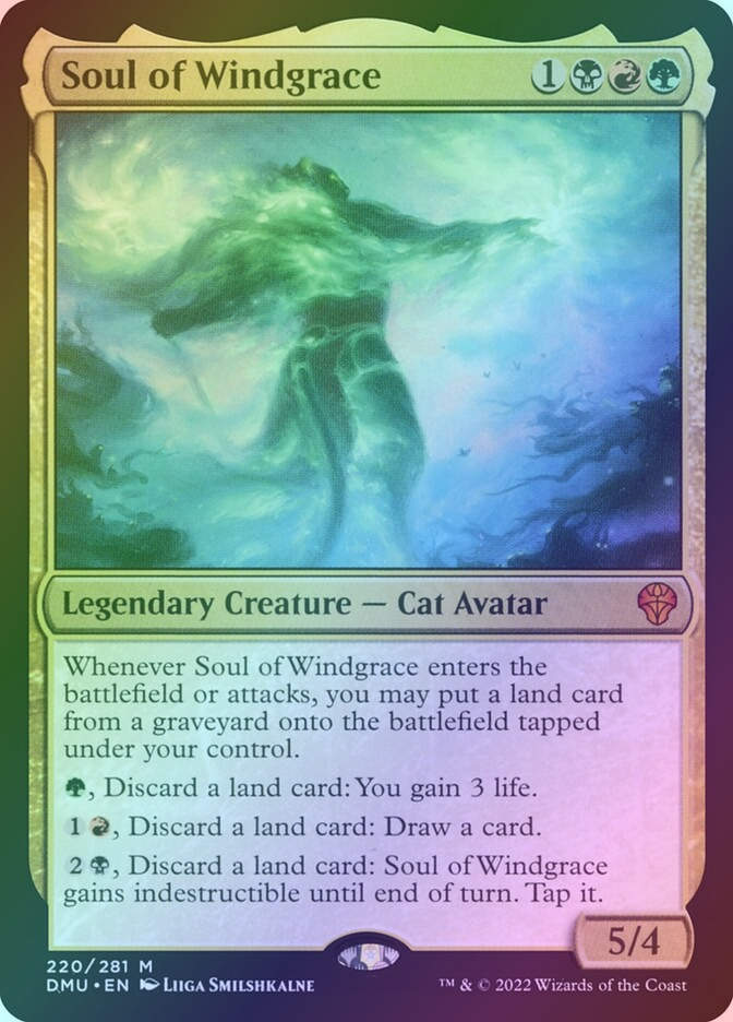 Soul of Windgrace (DMU) (220) / Foil