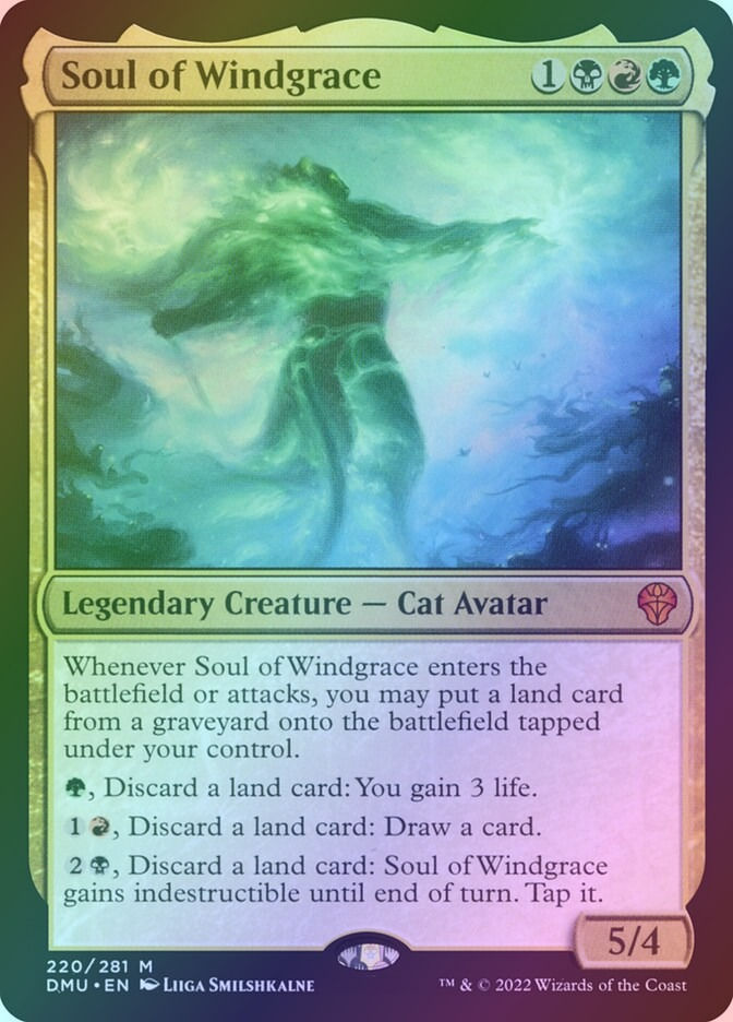 Soul of Windgrace (DMU) (220) / Foil