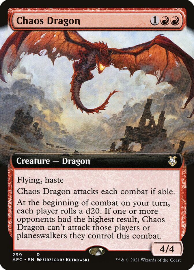 Chaos Dragon (AFC) (299) / Extended Art