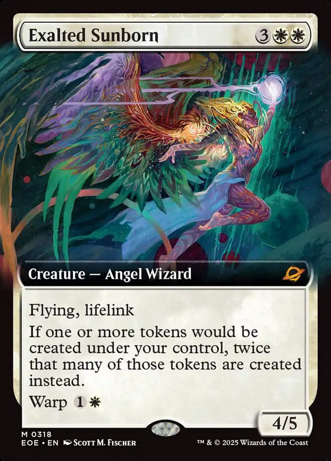 Exalted Sunborn (EOE) (318) / Extended Art