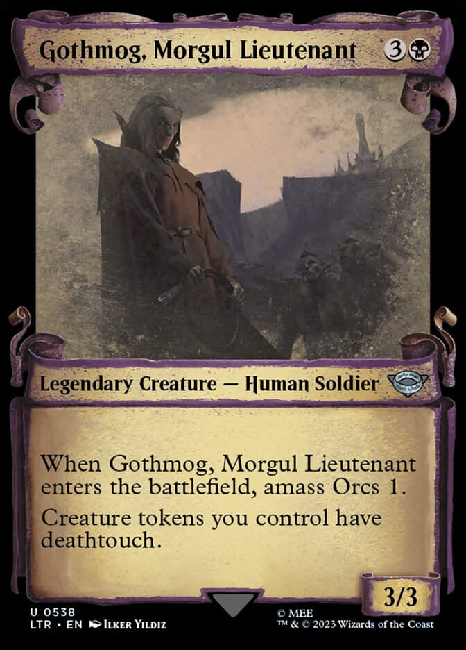 Gothmog, Morgul Lieutenant (LTR) (538) / Showcase
