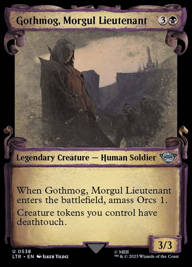 Gothmog, Morgul Lieutenant (LTR) (538) / Showcase