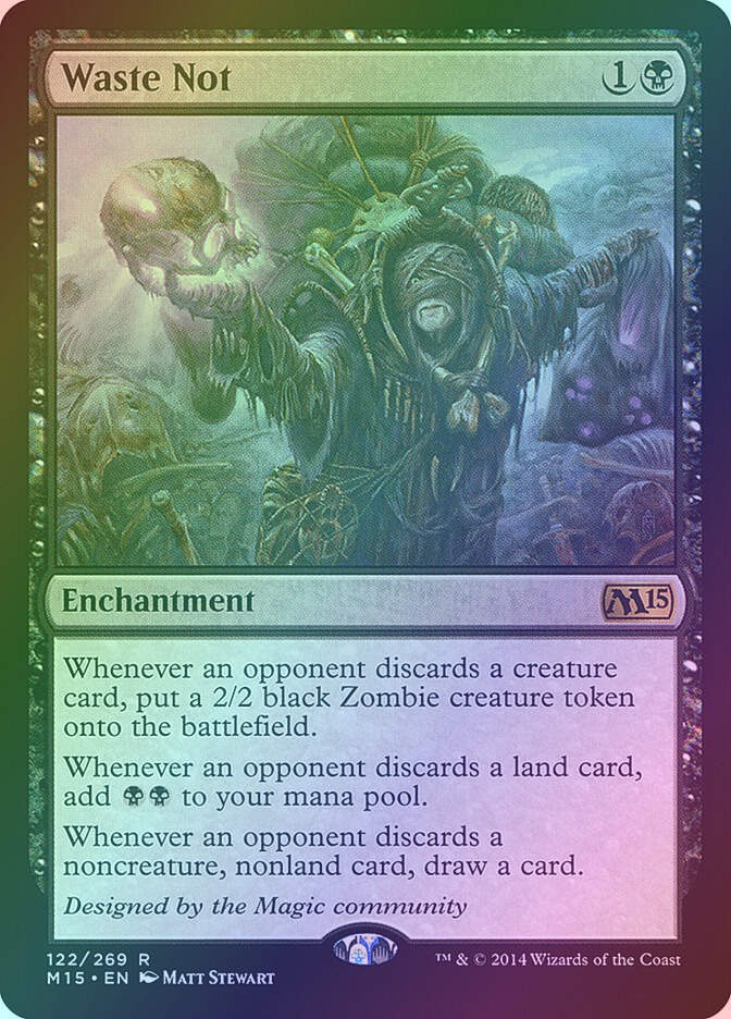 Waste Not (M15) (122) / Foil