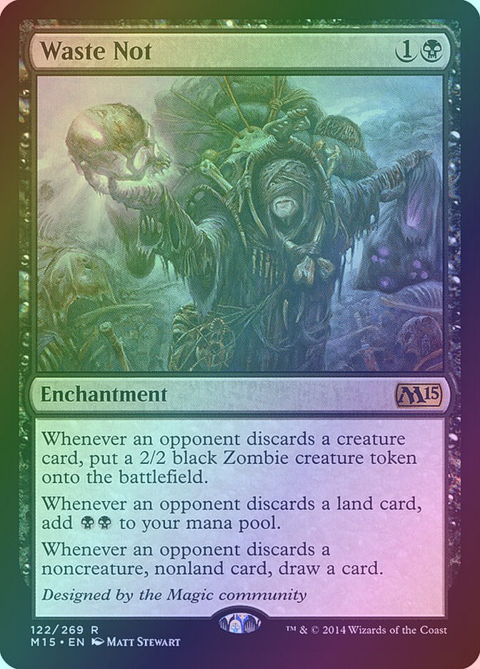 Waste Not (M15) (122) / Foil