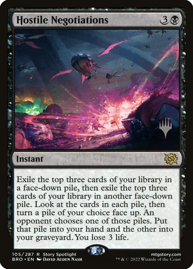 Hostile Negotiations (PBRO) (105p)