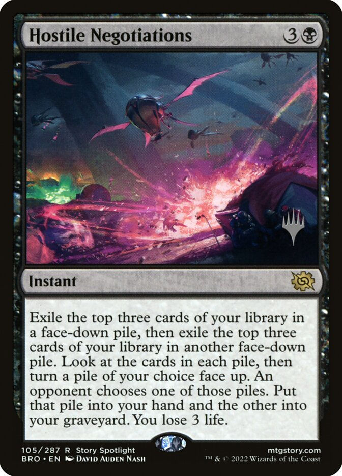 Hostile Negotiations (PBRO) (105p)