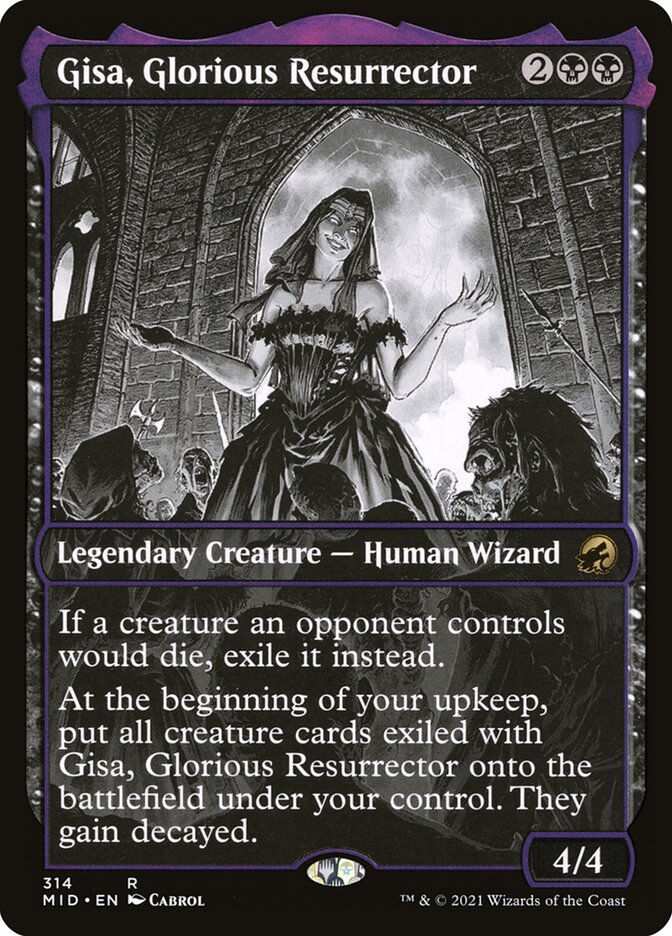 Gisa, Glorious Resurrector (MID) (314) / Showcase