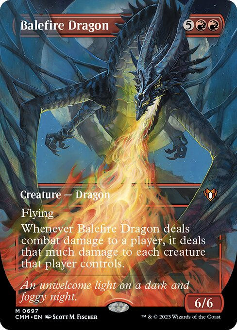 Balefire Dragon (cmm) / Borderless