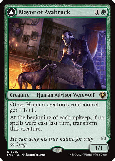 Mayor of Avabruck // Howlpack Alpha (INR) (207) — cara 1 de 2