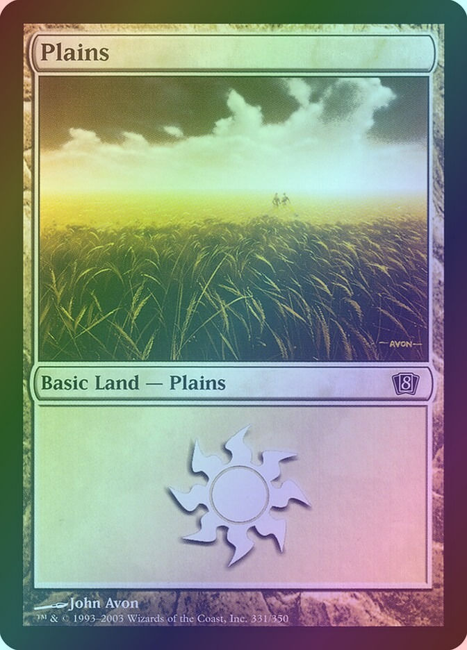Plains (8ED) (331★) / Foil