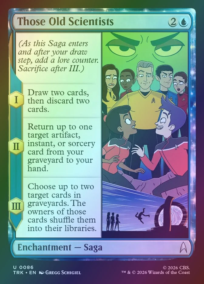 Those Old Scientists (TRK) (86) / Foil