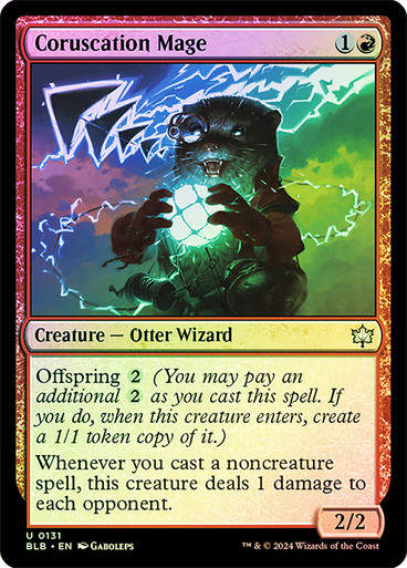 Coruscation Mage (blb) (131) / Foil