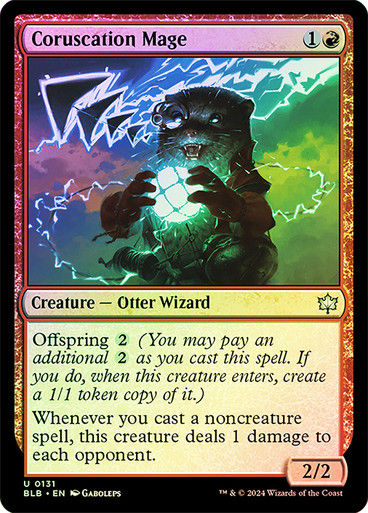 Coruscation Mage (blb) (131) / Foil