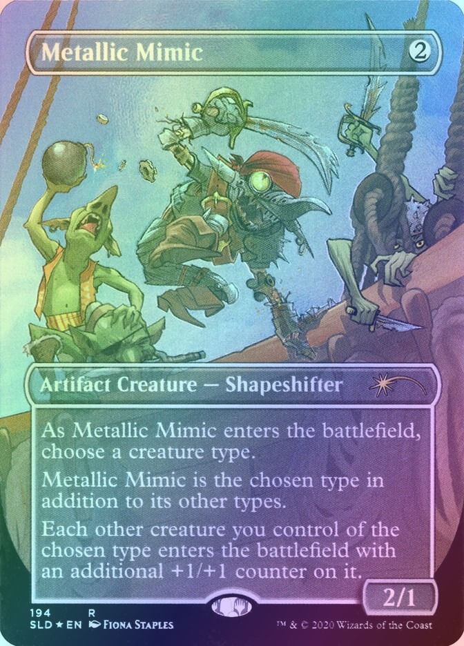 Metallic Mimic (SLD) (194) / Borderless / Foil