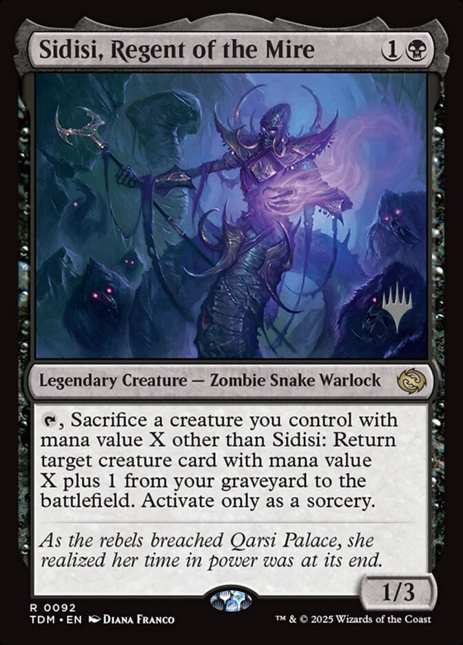 Sidisi, Regent of the Mire (PTDM) (92p)