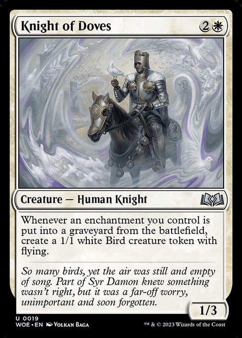 Knight of Doves (woe)