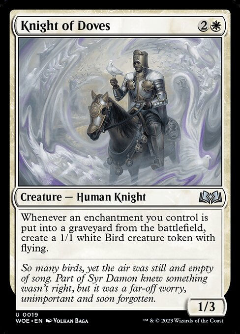 Knight of Doves (woe)