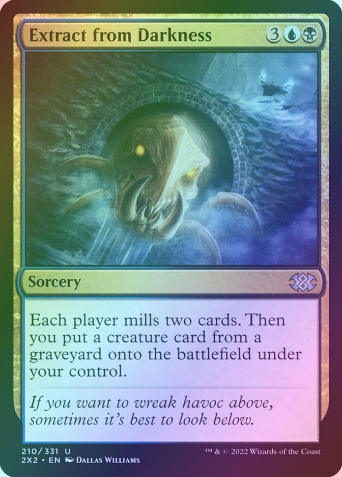Extract from Darkness (2X2) (210) / Foil