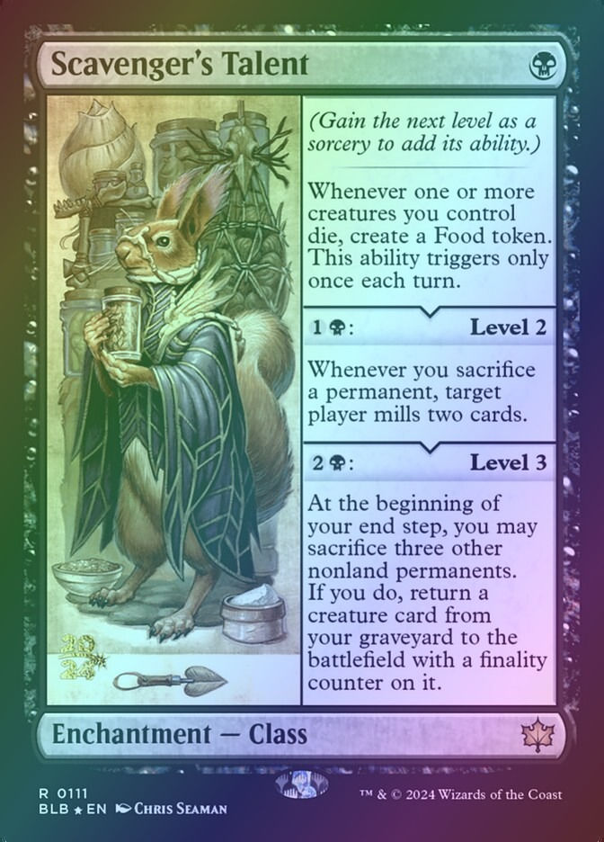 Scavenger's Talent (PBLB) (111s) / Foil
