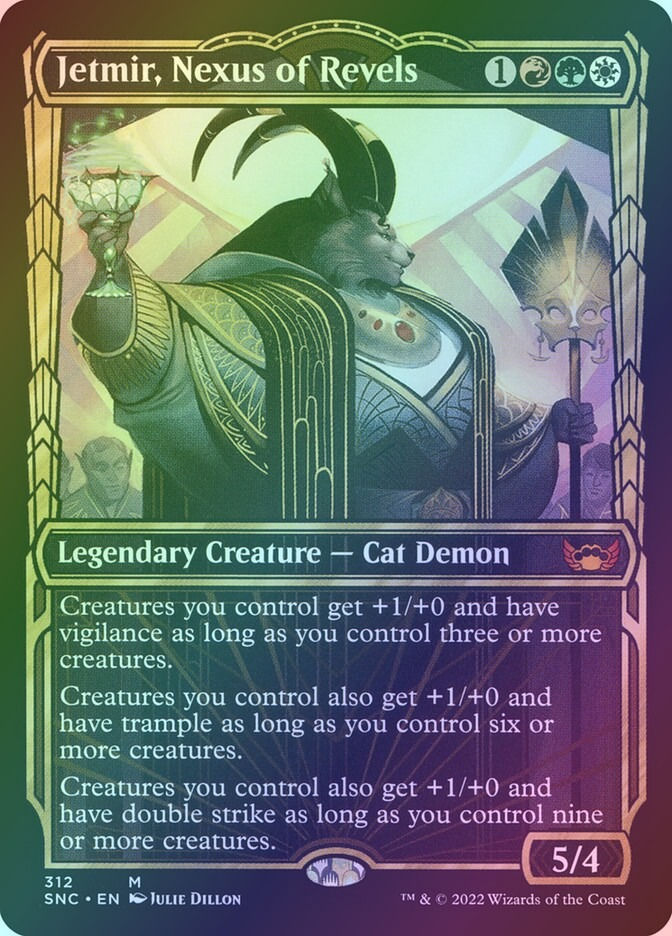 Jetmir, Nexus of Revels (SNC) (312) / Showcase / Foil