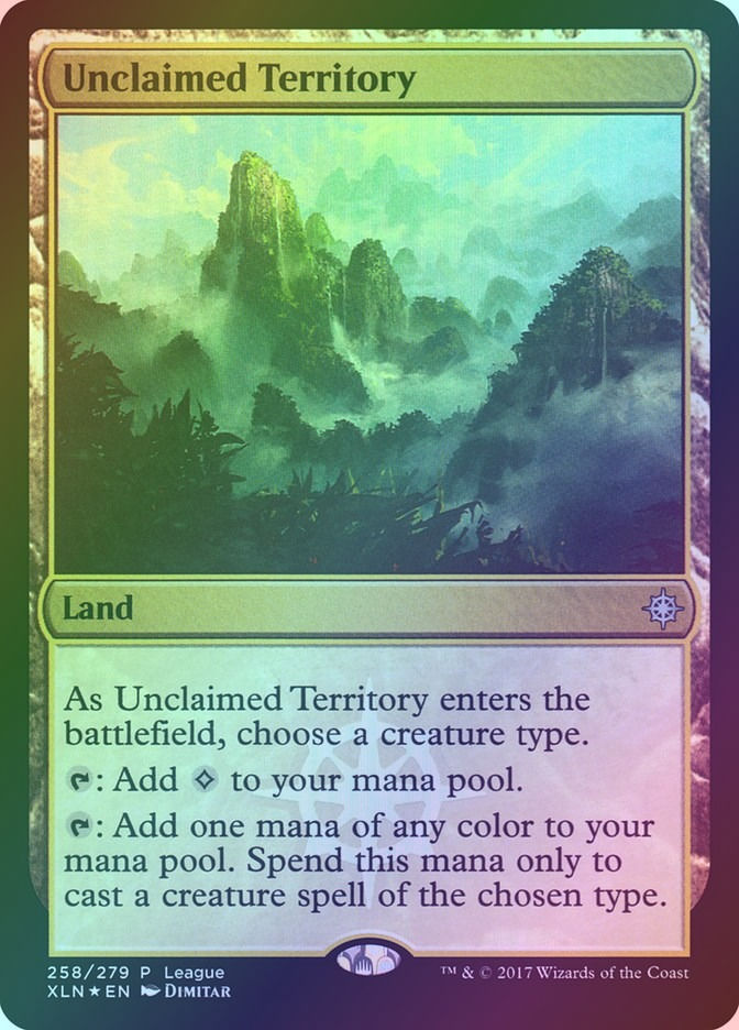 Unclaimed Territory (PXLN) (258) / Foil