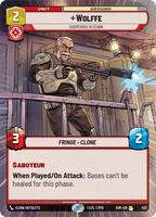 Wolffe - Suspicious Veteran (Hyperspace) (SOR_#423)