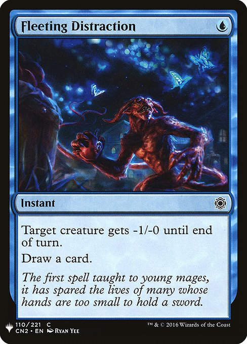 Fleeting Distraction (PLST) (CN2-110)