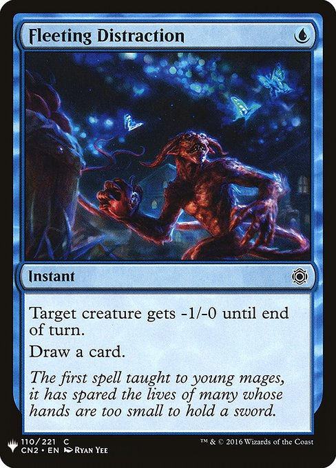 Fleeting Distraction (PLST) (CN2-110)