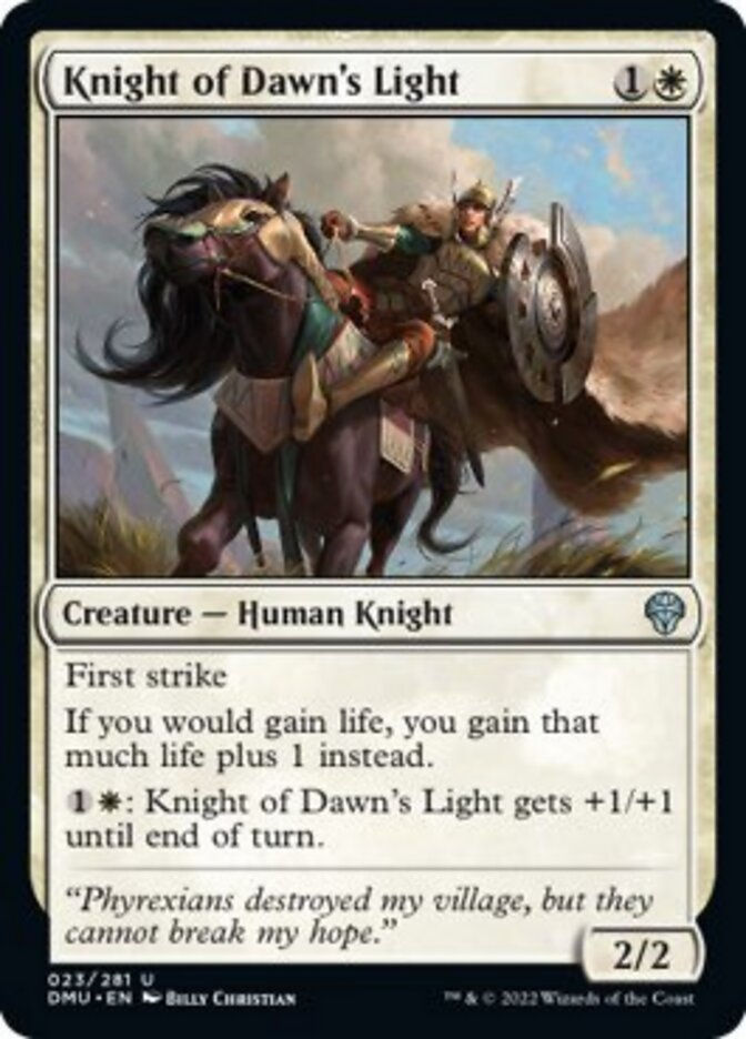 Knight of Dawn's Light (DMU)