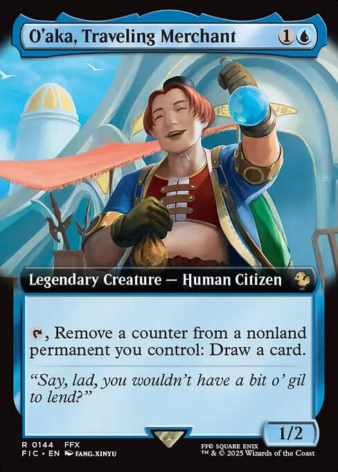 O'aka, Traveling Merchant (FIC) (144) / Extended Art