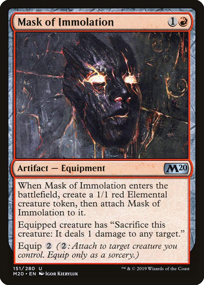 Mask of Immolation (M20) (151)