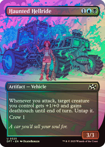 Haunted Hellride (DFT) (325) / Foil / Borderless