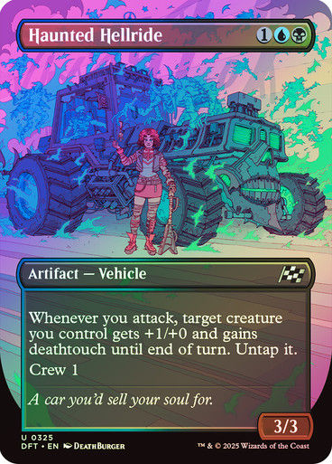 Haunted Hellride (DFT) (325) / Foil / Borderless