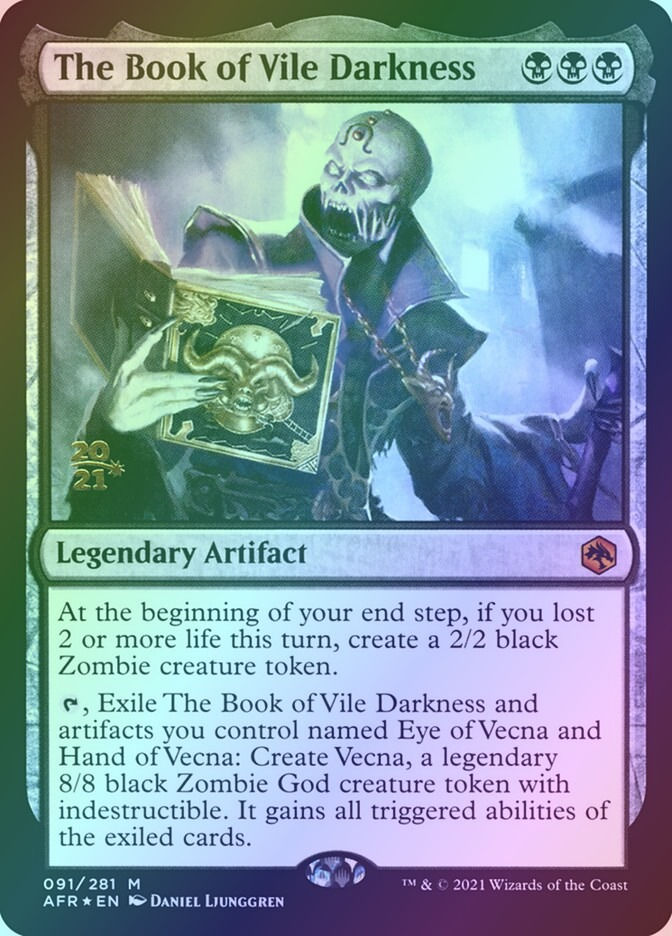 The Book of Vile Darkness (PAFR) (91s) / Foil