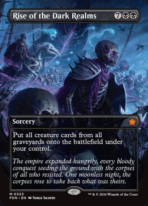 Rise of the Dark Realms (FDN) (323) / Borderless