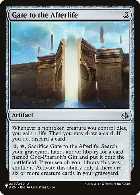 Gate to the Afterlife (PLST) (AKH-228)
