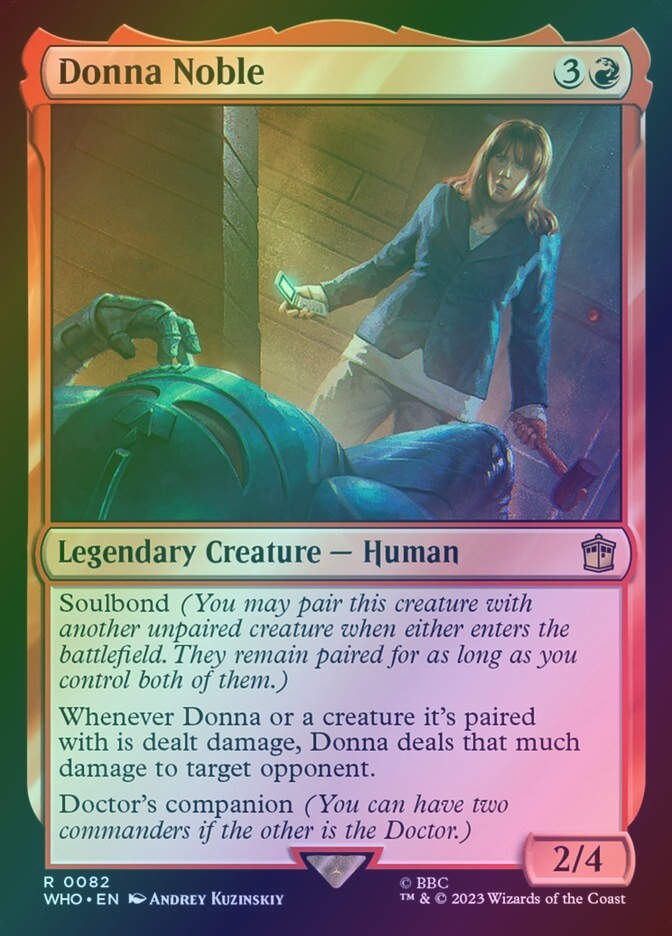 Donna Noble (WHO) (82) / Foil
