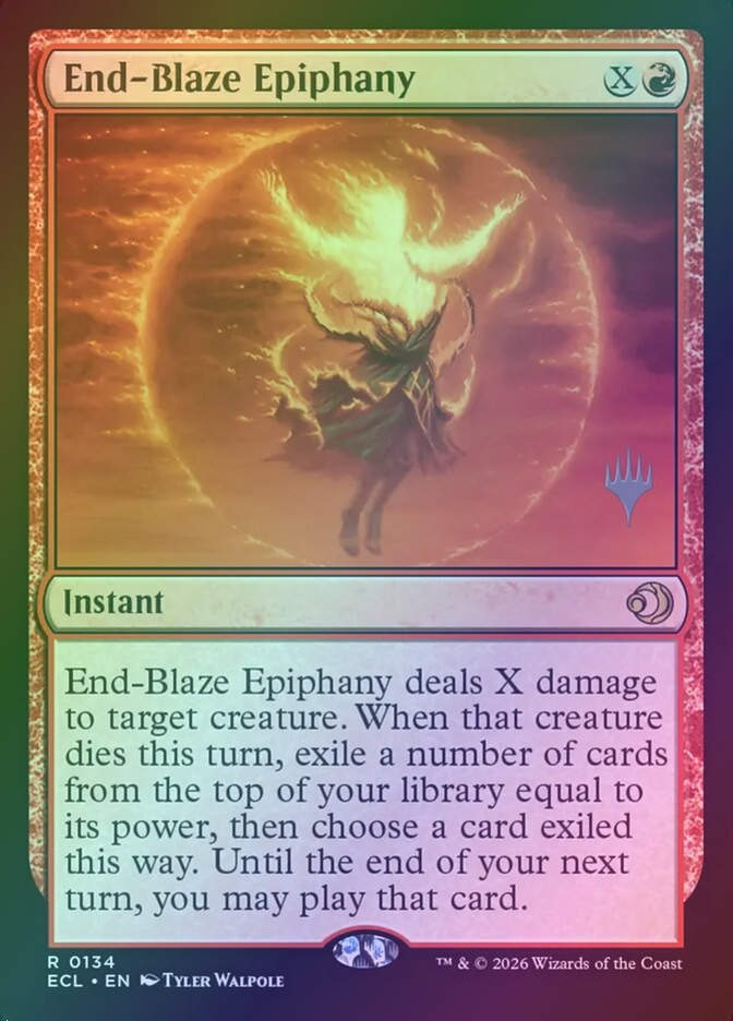 End-Blaze Epiphany (PECL) (134p) / Foil