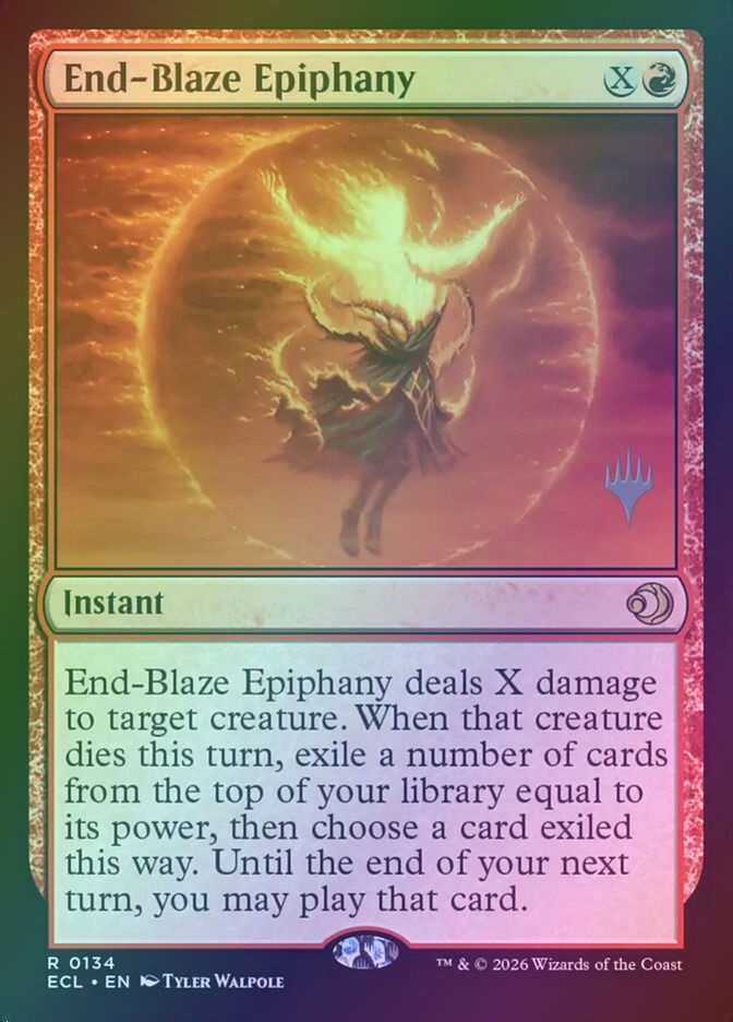 End-Blaze Epiphany (PECL) (134p) / Foil