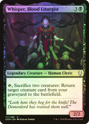 Whisper, Blood Liturgist (DOM) (111) / Foil