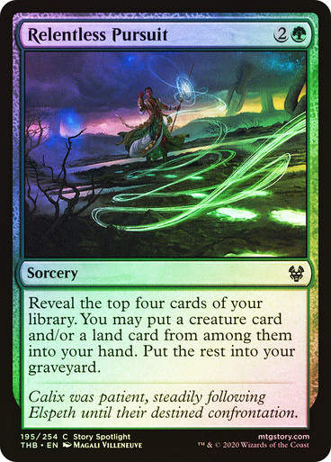 Relentless Pursuit (THB) (195) / Foil