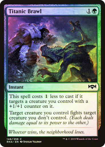 Titanic Brawl (RNA) (146) / Foil