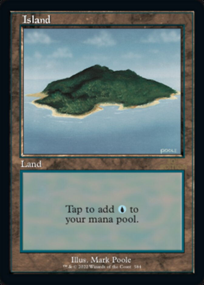 Island (30a_584) / Retro Frame