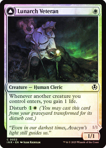 Lunarch Veteran // Luminous Phantom (INR) (32) / Foil — cara 1 de 2