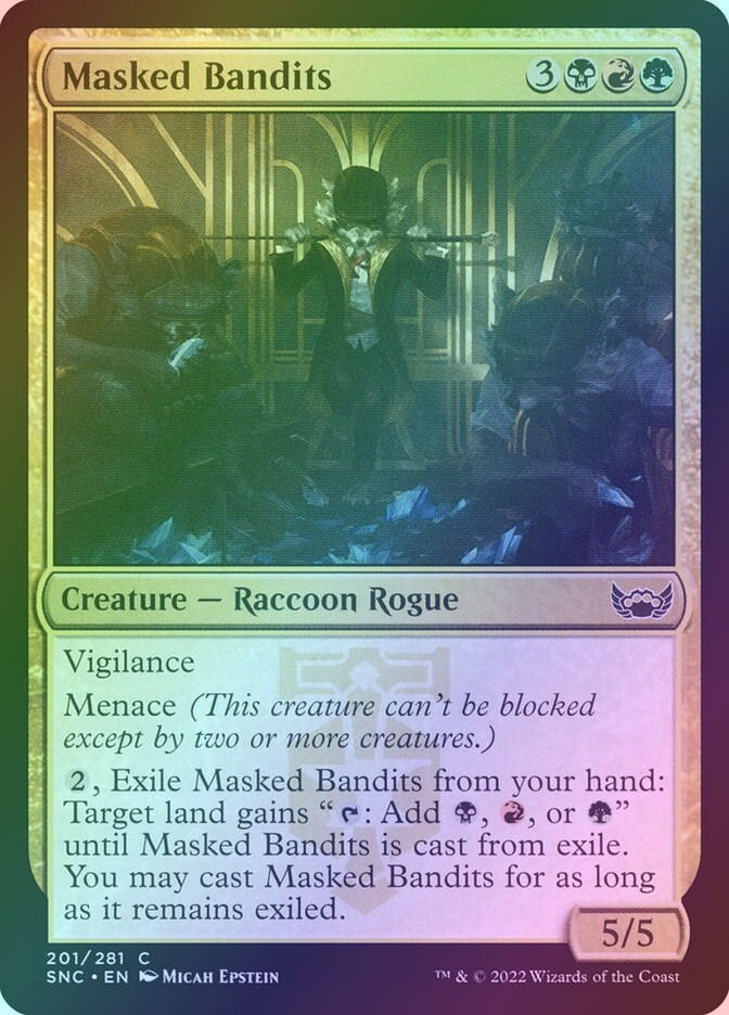 Masked Bandits (SNC) (201) / Foil