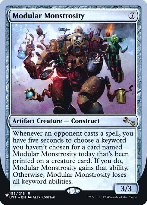 Modular Monstrosity (ULST) (59) / Foil