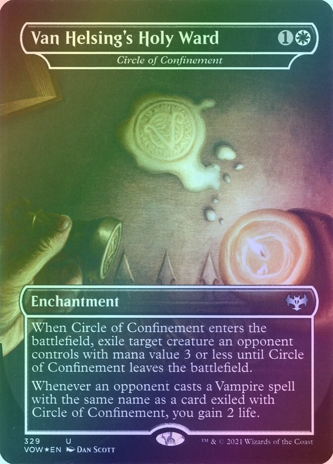 Circle of Confinement (VOW) (329) / Borderless / Foil