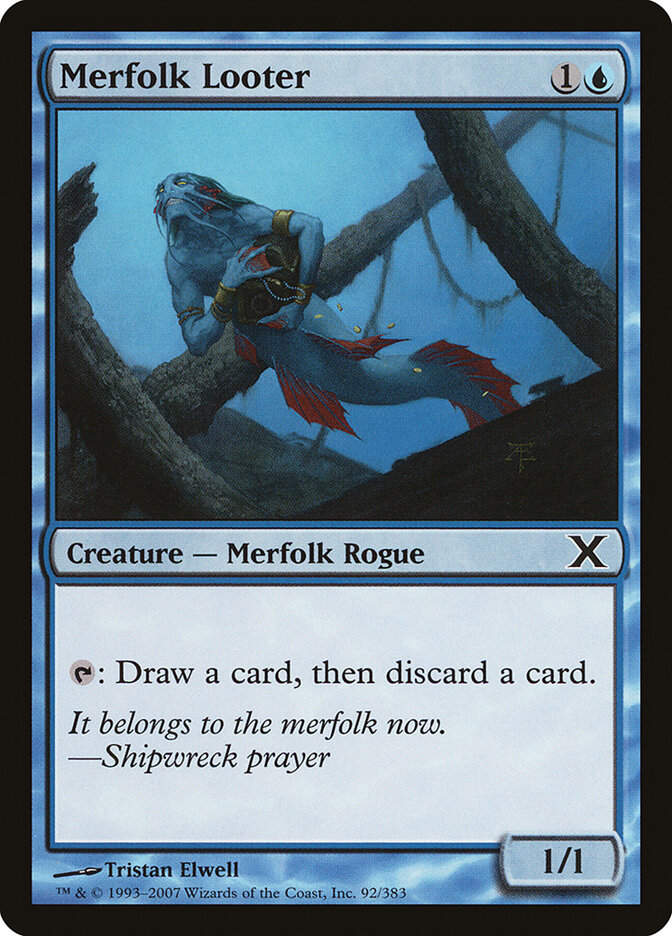 Merfolk Looter (10E) (92)