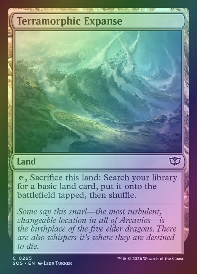 Terramorphic Expanse (SOS) (265) / Foil