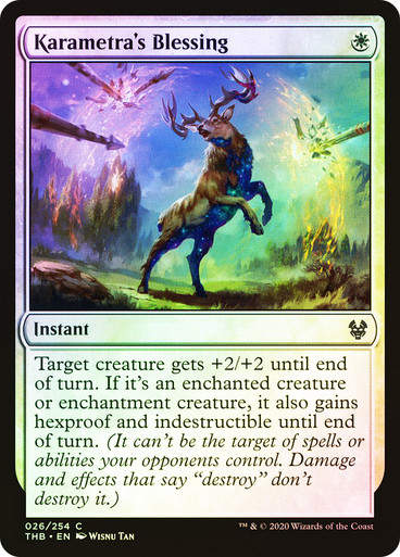 Karametra's Blessing (THB) (26) / Foil